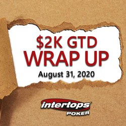 New $2000 GTD Month-end Wrap-up Tournaments   Begin Monday