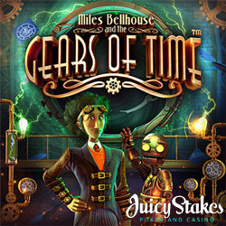 Juicy Stakes Giving Free Spins on Betsoft’s New Time Travelling Steampunk Slot “Gears of Time”
