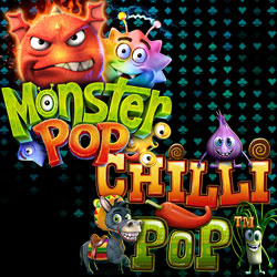 Doubled Deposits for Monster Pop and Chilli Pop Slots Start Monday at Juicy Stakes Casino