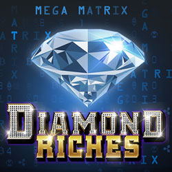 All New Diamond Riches Mega Matrix Slot Comes to Cryptoslots with Generous Intro Bonus