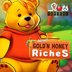 Venture into the Woodlands with Slots Capital Casino and a 200% Deposit Bonus on new Gold’n Honey Riches