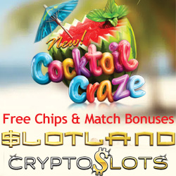 Slotland & CryptoSlots Shake Up Summer with New Tropical-Themed Slot: Cocktail Craze