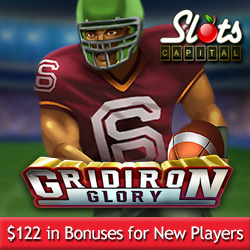 SlotsCapital.lv Casino Celebrates NFL Kickoff with $122 in Free Play for Upgraded Gridiron Glory Slot