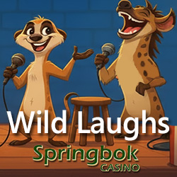 Springbok Casino’s November Feature Steps into the Wildest Comedy Club in South Africa and Gives 25 Free Spins on Temple Totems Slot