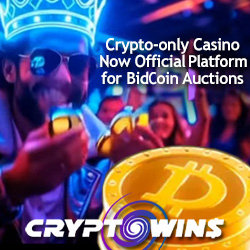 CryptoWins Launches as the Home of BidCoin Auctions Following Major Site Overhaul